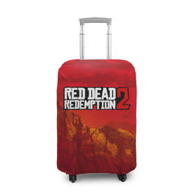 Чехол для чемодана 3D с принтом RED DEAD REDEMPTION 2 в городе Новоалтайск, 86% полиэфир, 14% спандекс | двустороннее нанесение принта, прорези для ручек и колес | arthur morgan | cowboy | online | red dead online | red dead redemption 2 | rockstar games | wild west | артур морган | бандит | вестерн | винтовка | дикий запад | ковбой | рокстар