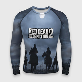 Мужской рашгард 3D с принтом RED DEAD REDEMPTION в городе Новоалтайск,  |  | arthur morgan | cowboy | online | red dead online | red dead redemption 2 | rockstar games | wild west | артур морган | бандит | вестерн | винтовка | дикий запад | ковбой | рокстар