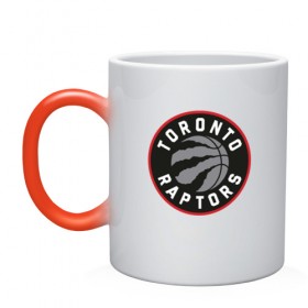 Кружка хамелеон с принтом Toronto Raptors Logo в городе Новоалтайск, керамика | меняет цвет при нагревании, емкость 330 мл | nba | raptors | toronto | toronto raptors | баскетбол | нба | рапторс | рэпторс | спорт | торонто | торонто рапторс | торонто рэпторс
