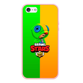 Чехол для iPhone 5/5S матовый с принтом BRAWL STARS LEON (КАПЮШОН) в городе Новоалтайск, Силикон | Область печати: задняя сторона чехла, без боковых панелей | Тематика изображения на принте: brawl stars | bull | colt | crow | leon | stars | берли | бо | брок | ворон | джесси | динамайк | дэррил | кольт | леон | мортис | нита | пайпер | пенни | поко | пэм | рикошет | спайк | фрэнк | шелли | эль примо