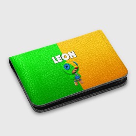 Картхолдер с принтом с принтом BRAWL STARS LEON в городе Новоалтайск, натуральная матовая кожа | размер 7,3 х 10 см; кардхолдер имеет 4 кармана для карт; | brawl stars | bull | colt | crow | leon | stars | берли | бо | брок | ворон | джесси | динамайк | дэррил | кольт | леон | мортис | нита | пайпер | пенни | поко | пэм | рикошет | спайк | фрэнк | шелли | эль примо