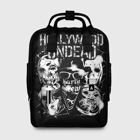Женский рюкзак 3D с принтом Hollywood Undead в городе Новоалтайск, 100% полиэстер | лямки с регулируемой длиной, сверху ручки, чтобы рюкзак нести как сумку. Основное отделение закрывается на молнию, как и внешний карман. Внутри два дополнительных кармана, один из которых закрывается на молнию. По бокам два дополнительных кармашка, куда поместится маленькая бутылочка
 | charlie scene | danny | funny man | hollywood undead | hu | j dog | johnny 3 tears | голливудская нежить | голубь | голубь с гранатой | граната | ню метал | рэп метал | рэп рок