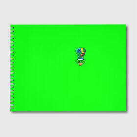 Альбом для рисования с принтом Brawl Stars LEON в городе Новоалтайск, 100% бумага
 | матовая бумага, плотность 200 мг. | brawl | brawl stars | crow | leon | stars | бравл | бравл старс | браво старс | игра | компьютерная | кров | леон | онлайн | старс