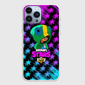 Чехол для iPhone 13 Pro Max с принтом Brawl Stars LEON в городе Новоалтайск,  |  | Тематика изображения на принте: brawl | brawl stars | crow | leon | stars | бравл | бравл старс | браво старс | игра | компьютерная | кров | леон | онлайн | старс