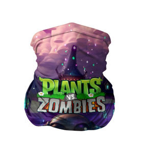 Бандана-труба 3D с принтом PLANTS VS ZOMBIES в городе Новоалтайск, 100% полиэстер, ткань с особыми свойствами — Activecool | плотность 150‒180 г/м2; хорошо тянется, но сохраняет форму | Тематика изображения на принте: garden warfare | pl | plants | plants vs. zombies | plants vs. zombies: garden warfare | popcap | zombies | кактус | картошка | подсолнух | растения против зомби | сад