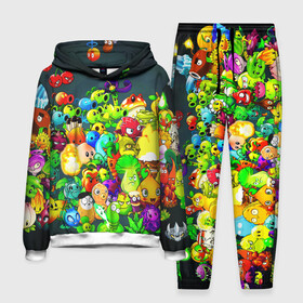 Мужской костюм 3D (с толстовкой) с принтом Plants vs. Zombies в городе Новоалтайск,  |  | Тематика изображения на принте: garden warfare | pl | plants | plants vs. zombies | plants vs. zombies: garden warfare | popcap | zombies | кактус | картошка | подсолнух | растения против зомби | сад