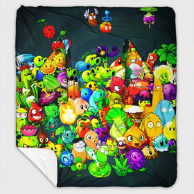 Плед с рукавами с принтом Plants vs Zombies в городе Новоалтайск, 100% полиэстер | Закругленные углы, все края обработаны. Ткань не мнется и не растягивается. Размер 170*145 | garden warfare | pl | plants | plants vs. zombies | plants vs. zombies: garden warfare | popcap | zombies | кактус | картошка | подсолнух | растения против зомби | сад