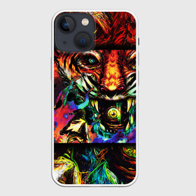 Чехол для iPhone 13 mini с принтом HOTLINE MIAMI в городе Новоалтайск,  |  | abstraction games | dennaton games | devolver digital | game | hotline miami | hotline miami 2: wrong number | retrowave | synthwave | мотель | мотель майами