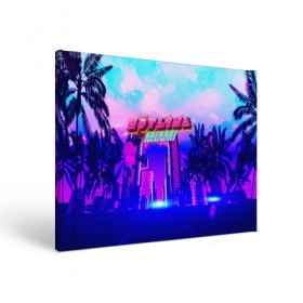 Холст прямоугольный с принтом HOTLINE MIAMI в городе Новоалтайск, 100% ПВХ |  | Тематика изображения на принте: abstraction games | dennaton games | devolver digital | game | hotline miami | hotline miami 2: wrong number | retrowave | synthwave | мотель | мотель майами