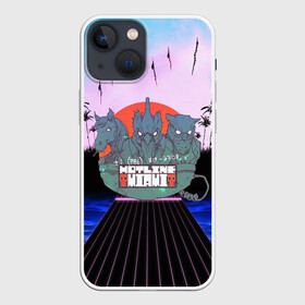 Чехол для iPhone 13 mini с принтом HOTLINE MIAMI в городе Новоалтайск,  |  | abstraction games | dennaton games | devolver digital | game | hotline miami | hotline miami 2: wrong number | retrowave | synthwave | мотель | мотель майами
