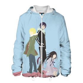 Мужская куртка 3D Yato, Yukine & Hiyori: в городе Новоалтайск, ткань верха — 100% полиэстер, подклад — флис | прямой крой, подол и капюшон оформлены резинкой с фиксаторами, два кармана без застежек по бокам, один большой потайной карман на груди. Карман на груди застегивается на липучку | ghost | god of calamity | hiyori | iki | noragami | shinki | yato | yatogami | yukine | бездомный бог | бог бедствия | ики | призрак | секки | хиёри | шинки | юки | юкине | юкинэ | ято