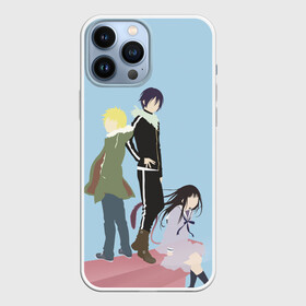 Чехол для iPhone 13 Pro Max с принтом Yato, Yukine  Hiyori в городе Новоалтайск,  |  | ghost | god of calamity | hiyori | iki | noragami | shinki | yato | yatogami | yukine | бездомный бог | бог бедствия | ики | призрак | секки | хиёри | шинки | юки | юкине | юкинэ | ято