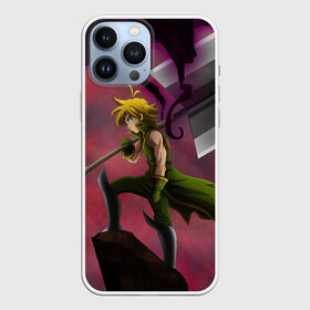 Чехол для iPhone 13 Pro Max с принтом Meliodas с большим топором в городе Новоалтайск,  |  | Тематика изображения на принте: deadly | dragon | meliodafu | meliodas | seven | sins | wrath | гнев | грехов | дракон | мелиодас | семь