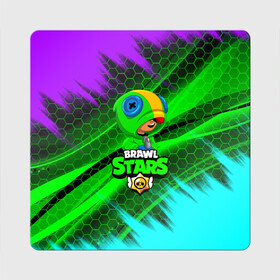 Магнит виниловый Квадрат с принтом BRAWL STARS LEON | БРАВЛ СТАРС ЛЕОН в городе Новоалтайск, полимерный материал с магнитным слоем | размер 9*9 см, закругленные углы | brawl stars | bull | colt | crow | leon | stars | берли | бо | брок | ворон | джесси | динамайк | дэррил | кольт | леон | мортис | нита | пайпер | пенни | поко | пэм | рикошет | спайк | фрэнк | шелли | эль примо