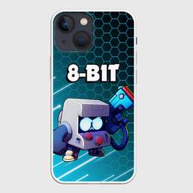 Чехол для iPhone 13 mini с принтом BRAWL STARS 8 BIT в городе Новоалтайск,  |  | 8 bit | 8 бит. | 8bit | 8бит | android | brawl stars | colt | crow | games | leon | penny | poco | shelly | spike | wanted | брав | бравл старс | звезды | игры | мобильные игры | старс