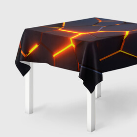 Скатерть 3D с принтом 3D ПЛИТЫ | NEON STEEL | НЕОНОВЫЕ ПЛИТЫ в городе Новоалтайск, 100% полиэстер (ткань не мнется и не растягивается) | Размер: 150*150 см | 3d | abstraction | geometry | hexagon | neon | paints | stripes | texture | triangle | абстракция | брызги | геометрия | краски | неон | неоновый | соты | текстура