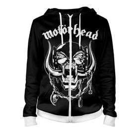 Женская толстовка 3D на молнии с принтом MOTORHEAD в городе Новоалтайск, 100% полиэстер | длина до линии бедра, манжеты и пояс оформлены мягкой тканевой резинкой, двухслойный капюшон со шнурком для регулировки, спереди молния, по бокам два кармана | 3d | abstraction | geometry | hexagon | neon | paints | stripes | texture | triangle | абстракция | брызги | геометрия | краски | неон | неоновый | соты | текстура