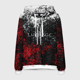 Мужская толстовка 3D с принтом LINEAGE 2 в городе Новоалтайск, 100% полиэстер | двухслойный капюшон со шнурком для регулировки, мягкие манжеты на рукавах и по низу толстовки, спереди карман-кенгуру с мягким внутренним слоем. | armor | characters | erak note | kim sung hwan | lineage | lineage 2 | lineage antharas | lineage eternal | minimalism | shield | twilight resistance | warrior | персонажи