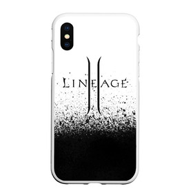 Чехол для iPhone XS Max матовый с принтом LINEAGE 2 в городе Новоалтайск, Силикон | Область печати: задняя сторона чехла, без боковых панелей | armor | characters | erak note | kim sung hwan | lineage | lineage 2 | lineage antharas | lineage eternal | minimalism | shield | twilight resistance | warrior | персонажи