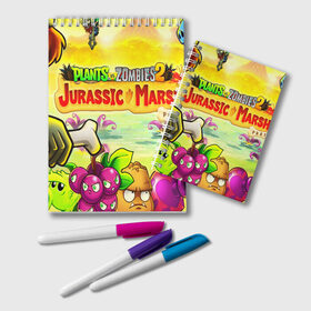 Блокнот с принтом plants vs zombies 2 в городе Новоалтайск, 100% бумага | 48 листов, плотность листов — 60 г/м2, плотность картонной обложки — 250 г/м2. Листы скреплены удобной пружинной спиралью. Цвет линий — светло-серый
 | Тематика изображения на принте: garden warfare | plants | plants vs. zombies | plants vs. zombies: garden warfare | popcap | zombies | кактус | картошка | подсолнух | растения против зомби | сад