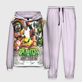 Мужской костюм 3D (с толстовкой) с принтом Plants vs.Zombies в городе Новоалтайск,  |  | Тематика изображения на принте: garden warfare | plants | plants vs. zombies | plants vs. zombies: garden warfare | popcap | zombies | кактус | картошка | подсолнух | растения против зомби | сад