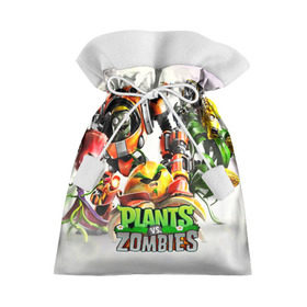Подарочный 3D мешок с принтом Plants vs.Zombies в городе Новоалтайск, 100% полиэстер | Размер: 29*39 см | Тематика изображения на принте: garden warfare | plants | plants vs. zombies | plants vs. zombies: garden warfare | popcap | zombies | кактус | картошка | подсолнух | растения против зомби | сад