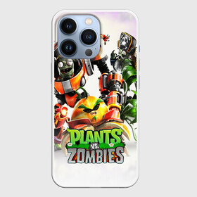 Чехол для iPhone 13 Pro с принтом Plants vs.Zombies в городе Новоалтайск,  |  | garden warfare | plants | plants vs. zombies | plants vs. zombies: garden warfare | popcap | zombies | кактус | картошка | подсолнух | растения против зомби | сад