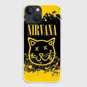 Чехол для iPhone 13 mini с принтом NIRVANA в городе Новоалтайск,  |  | nirvana | smile | курт кобейн | нирвана | смайл