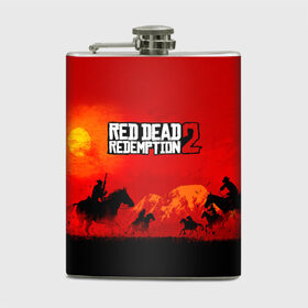 Фляга с принтом RDR 2 в городе Новоалтайск, металлический корпус | емкость 0,22 л, размер 125 х 94 мм. Виниловая наклейка запечатывается полностью | arthur morgan | cowboy | online | red dead online | red dead redemption 2 | rockstar games | wild west | артур морган | бандит | вестерн | винтовка | дикий запад | ковбой | рокстар