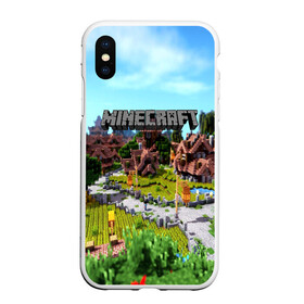 Чехол для iPhone XS Max матовый с принтом MINECRAFT WORLD в городе Новоалтайск, Силикон | Область печати: задняя сторона чехла, без боковых панелей | craft | creeper | dungeon | dungeons | earth | game | logo | mine | minecraft | mobile | online | дунгеонс | земля | зомби | игра | крипер | лого | майкрафт | майнкрафт | мобайл | онлайн | подземелье | подземелья