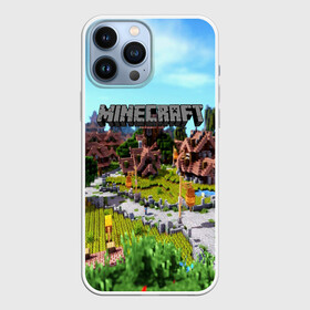 Чехол для iPhone 13 Pro Max с принтом MINECRAFT WORLD в городе Новоалтайск,  |  | Тематика изображения на принте: craft | creeper | dungeon | dungeons | earth | game | logo | mine | minecraft | mobile | online | дунгеонс | земля | зомби | игра | крипер | лого | майкрафт | майнкрафт | мобайл | онлайн | подземелье | подземелья