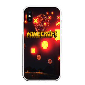 Чехол для iPhone XS Max матовый с принтом MINECRAFT в городе Новоалтайск, Силикон | Область печати: задняя сторона чехла, без боковых панелей | craft | creeper | dungeon | dungeons | earth | game | logo | mine | minecraft | mobile | online | дунгеонс | земля | зомби | игра | крипер | лого | майкрафт | майнкрафт | мобайл | онлайн | подземелье | подземелья