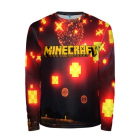 Мужской лонгслив 3D с принтом MINECRAFT в городе Новоалтайск, 100% полиэстер | длинные рукава, круглый вырез горловины, полуприлегающий силуэт | craft | creeper | dungeon | dungeons | earth | game | logo | mine | minecraft | mobile | online | дунгеонс | земля | зомби | игра | крипер | лого | майкрафт | майнкрафт | мобайл | онлайн | подземелье | подземелья