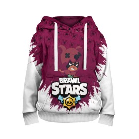Детская толстовка 3D с принтом BRAWL STARS NITA в городе Новоалтайск, 100% полиэстер | двухслойный капюшон со шнурком для регулировки, мягкие манжеты на рукавах и по низу толстовки, спереди карман-кенгуру с мягким внутренним слоем | 8 bit | 8 бит. | 8bit | 8бит | android | brawl stars | colt | crow | games | leon | penny | poco | shelly | spike | брав | бравл старс | звезды | игры | мобильные игры | нита | старс