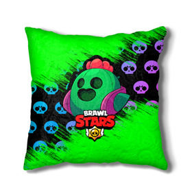 Подушка 3D с принтом Brawl Stars [1] в городе Новоалтайск, наволочка – 100% полиэстер, наполнитель – холлофайбер (легкий наполнитель, не вызывает аллергию). | состоит из подушки и наволочки. Наволочка на молнии, легко снимается для стирки | android | brawl | brawl stars | clash | clash royale | game | royale | stars | андроид | игра | мобильные игры | спайк