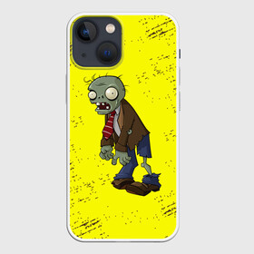 Чехол для iPhone 13 mini с принтом Plants vs. Zombies в городе Новоалтайск,  |  | plants vs. zombies | зомби | игра | компьютерная игра | против | растения | растения против зомби