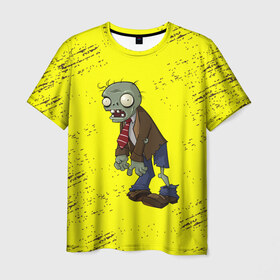 Мужская футболка 3D с принтом Plants vs. Zombies в городе Новоалтайск, 100% полиэфир | прямой крой, круглый вырез горловины, длина до линии бедер | Тематика изображения на принте: plants vs. zombies | зомби | игра | компьютерная игра | против | растения | растения против зомби