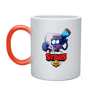 Кружка хамелеон с принтом Brawl Stars [4] в городе Новоалтайск, керамика | меняет цвет при нагревании, емкость 330 мл | android | brawl | brawl stars | clash | clash royale | game | royale | stars | андроид | игра | кольт | мобильные игры