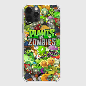 Чехол для iPhone 12 Pro Max с принтом PLANTS VS ZOMBIES в городе Новоалтайск, Силикон |  | battle | plants | plants vs zombies | pvsz | vs | zombies | растения против зомби