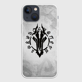 Чехол для iPhone 13 mini с принтом Darksiders в городе Новоалтайск,  |  | ад | ангелы | апокалипсис | демоны | дьяволы | знаки | лого | логотип | орда | раздор
