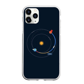 Чехол для iPhone 11 Pro Max матовый с принтом Земля - Марс в городе Новоалтайск, Силикон |  | 2022 | cat | elon | galaxy | mars | moon | musk | nasa | space | spacex | tesla | вселенная | галактика | звезды | илон | космонавт | космос | луна | марс | маск | наса | скафандр | тесла