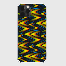 Чехол для iPhone 12 Pro Max с принтом ZigZag в городе Новоалтайск, Силикон |  | Тематика изображения на принте: texture | абстракция | зигзаг | молнии | текстура | узоры