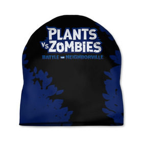Шапка 3D с принтом Plants vs. Zombies в городе Новоалтайск, 100% полиэстер | универсальный размер, печать по всей поверхности изделия | battle | game | plants vs zombies | plants vs zombies battle for neighborville | zombie | битва | битва за нейборвиль | зомби | игра | надпись | растения | растения против зомби