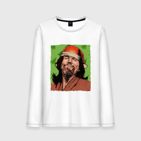 Мужской лонгслив хлопок с принтом The Big Lebowski в городе Новоалтайск, 100% хлопок |  | dude | the big lebowski | большой лебовски