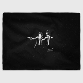 Плед 3D с принтом Pulp Fiction в городе Новоалтайск, 100% полиэстер | закругленные углы, все края обработаны. Ткань не мнется и не растягивается | pulp fiction | криминальное чтиво | сэмюел л джексон | тарантино | ума турман