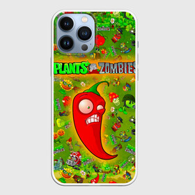 Чехол для iPhone 13 Pro Max с принтом Plants vs Zombies в городе Новоалтайск,  |  | plant | zombies | зомби | растения | растения против зомби