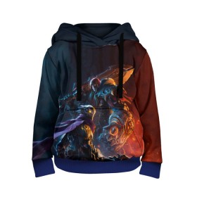 Детская толстовка 3D с принтом Darksiders Genesis в городе Новоалтайск, 100% полиэстер | двухслойный капюшон со шнурком для регулировки, мягкие манжеты на рукавах и по низу толстовки, спереди карман-кенгуру с мягким внутренним слоем | action | darksiders | darksiders 3 | darksiders genesis | game | дарксайдерс | дарксайдерс 3 | дарксайдерс генезис | демон | игра | огонь | экшен