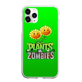 Чехол для iPhone 11 Pro матовый с принтом PLANTS VS ZOMBIES в городе Новоалтайск, Силикон |  | battle | plants | plants vs zombies | pvsz | vs | zombies | растения против зомби