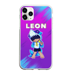 Чехол для iPhone 11 Pro Max матовый с принтом Brawl Stars LEON в городе Новоалтайск, Силикон |  | brawl | brawl stars | crow | leon | stars | бравл | бравл старс | браво старс | игра | компьютерная | кров | леон | онлайн | старс