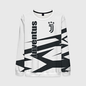 Мужской свитшот 3D с принтом Juventus в городе Новоалтайск, 100% полиэстер с мягким внутренним слоем | круглый вырез горловины, мягкая резинка на манжетах и поясе, свободная посадка по фигуре | calcio | club | cr7 | cristiano ronaldo | dybala | football | full highlights | goals | italia | juventus | napoli | roma | serie a | белый | италия | клуб | форма | черный | ювентус